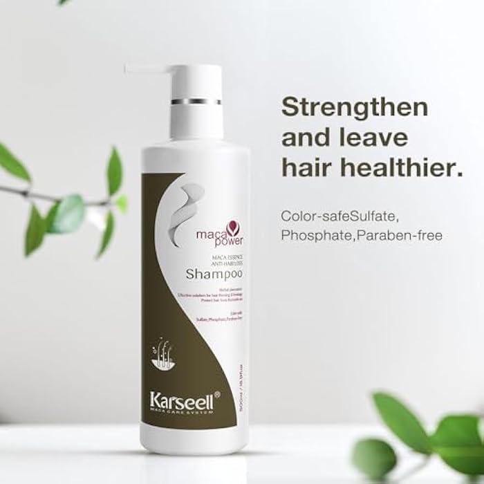 Karseell Maca Essence Anti-Hair Loss Shampoo 500Ml - Image 4